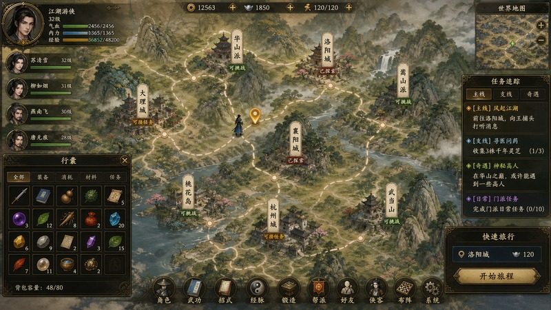 金庸群侠传5爱与死仙狐MOD六周年 攻略要点 演示图 7
